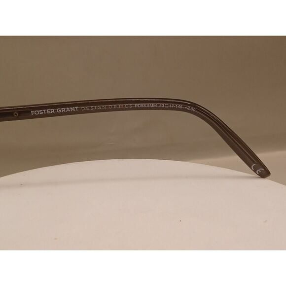 Foster Grant Design Optics SR1221 PD58.5mm +2.00 53-17-145 Readers Eyeglasses - Picture 7 of 15